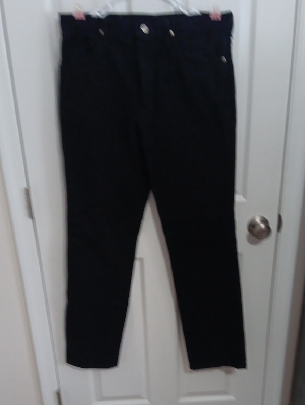 Wrangler Black Straight Leg Chinos